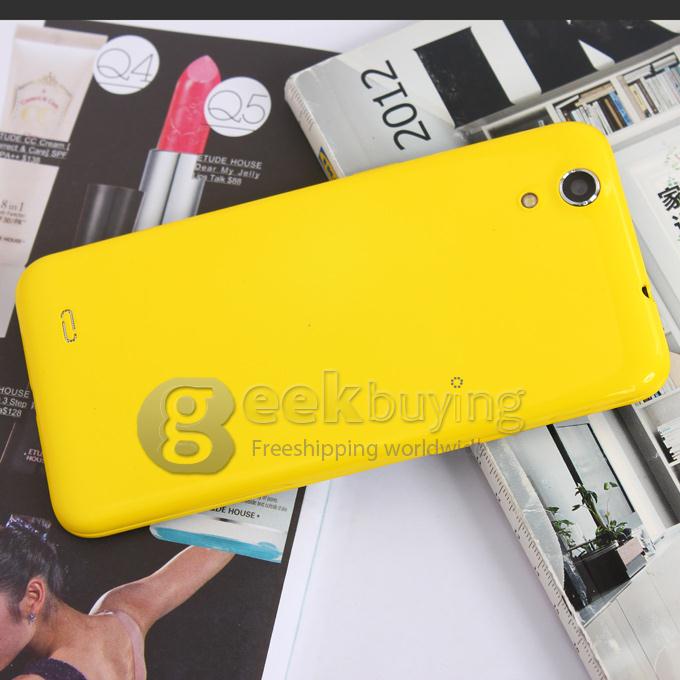 Mpai 809T 5.0inch IPS HD Screen Corning II Gorilla glass Ultrathin Quad core MTK6582 1.3GHz 8.0MP Android 4.2 1GB+4GB NFC/OTG/Air Gesture with 3G/GPS-Yellow