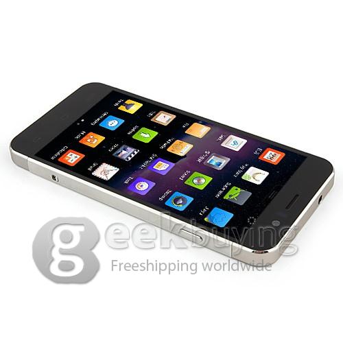 JIAYU G5 4.5Inch IPS HD Screen Coring II Gorilla Glass Smartphone MTK6589T Quad Core 1.5GHz 2G+32G 13.0MP Back Camera with 3G/GPS - Black