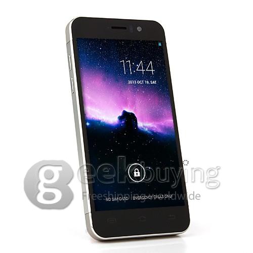 JIAYU G5 4.5Inch IPS HD Screen Coring II Gorilla Glass Smartphone MTK6589T Quad Core 1.5GHz 2G+32G 13.0MP Back Camera with 3G/GPS - Black