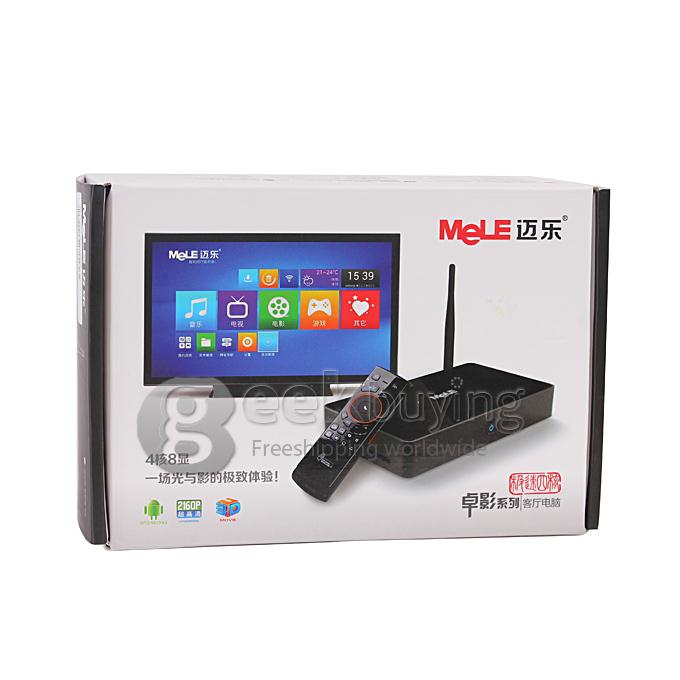 Mele M9 Allwinner A31 Quad Core Android 4.1 OS Mini TV Box 2GB RAM 16GB ROM WIFI RJ45 External Wifi Antenna - White