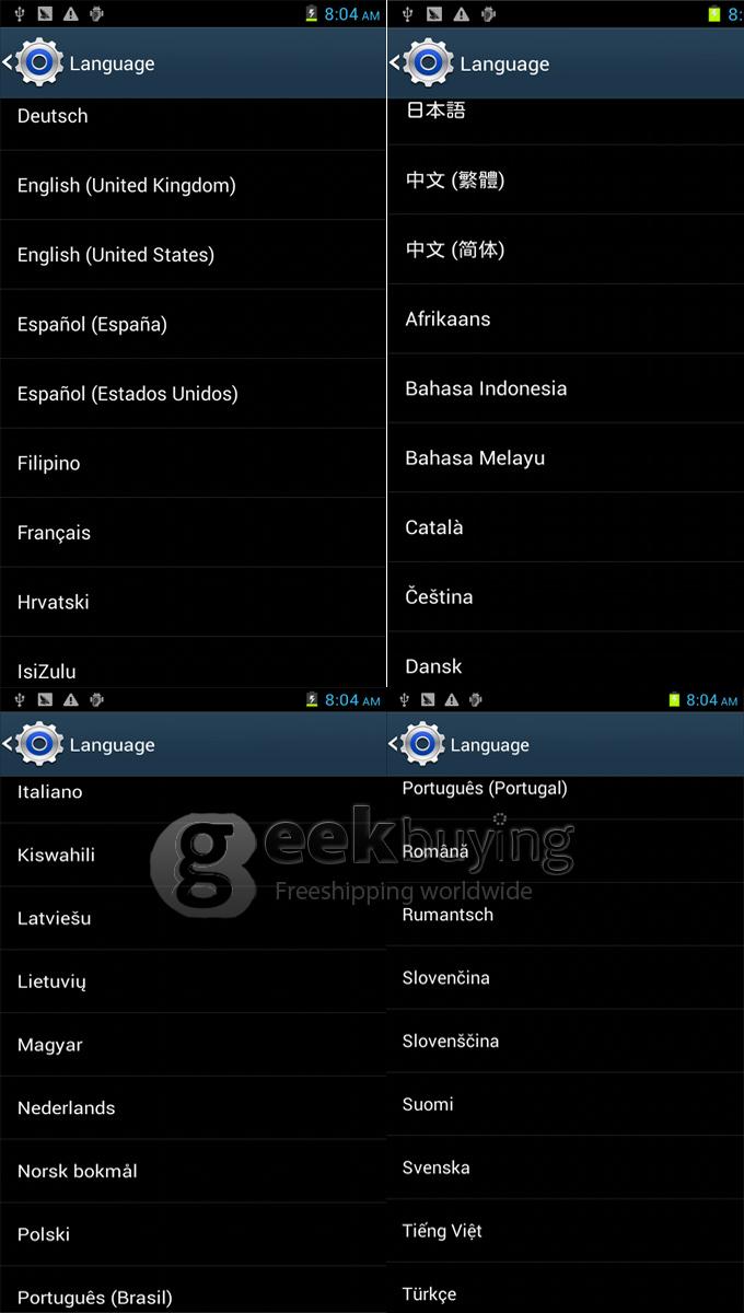 M Pai I9500 + 5.0inch QHD MTK6582 Quad Core 1.3GHz Smart Phone Android 4.2 OS Back Camera 5.0MP 1G/4G 3G/GPS - Black