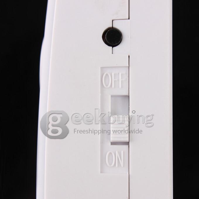 120dB Wired Anti-Theft Exhibit Alarm Security with Three Sensors for Cell Phone Camera Laptop MP5 - White