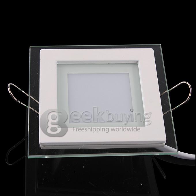 JOYDA-BL06Y-WH 10*2835SMD 600LM 6000K 6W Pure White Square LED Panel Light with Aluminium Frame(AC 85-265V)