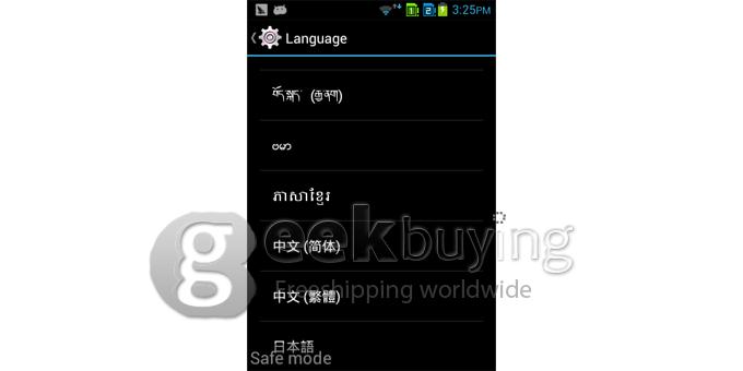HTM X5292 3.5inch Multi-touch Screen Spreadtrum SC7710 1.0GHz 256MB+512MB Smartphone with 3G/GPS - Black