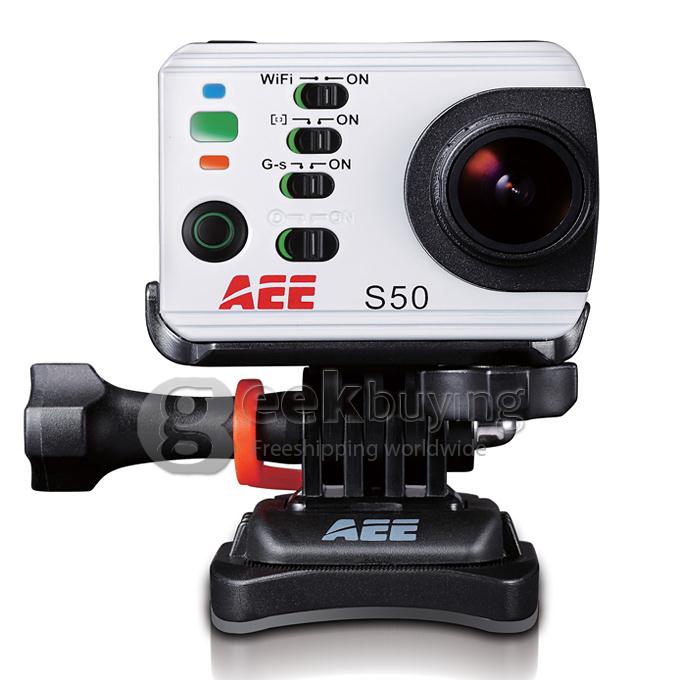 AEE S50 10x Digital Zoom 8MP HD 1080P 175 Degree Wide Angle Waterproof Sporty Digital Video Camcorder with WIFI