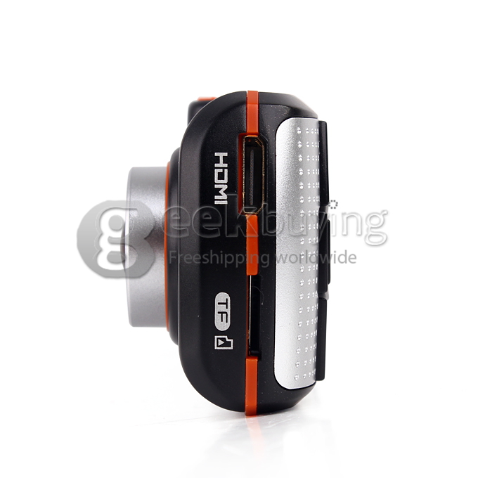 Car DVR Camera New F90G H.264 Full HD 1280x720P 30FPS 2.7Inch Dual Lens G-Sensor GPS Video Recorder