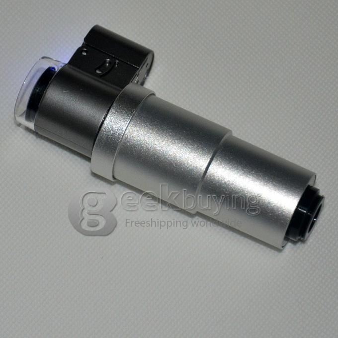 Universal 200X Mini LED Eye Jewelry Loupe Fold Unfold Magnifier Microscope for Cellphone/Samsung/iPhone/Blackberry/Google Nexus 5