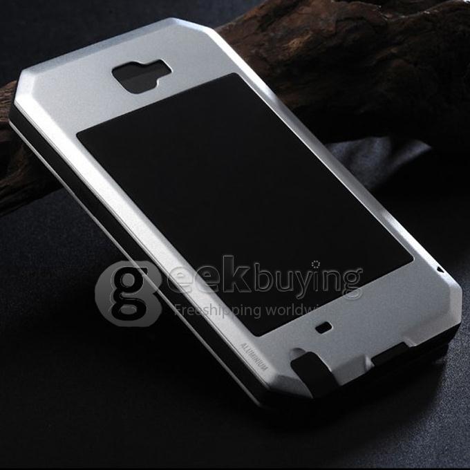 New Brand Weather/Dirt/Shockproof Protective Case with Gorilla Glass for Sumsung Galaxy Note 2 II N7100 - Silver