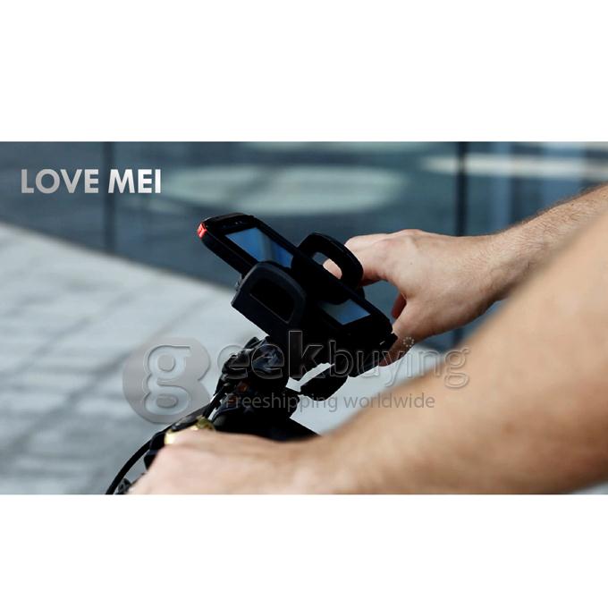 LOVE MEI Weather/Dirt/Shockproof Protective Case for Samsung Galaxy S4 IV i9500 - Gold