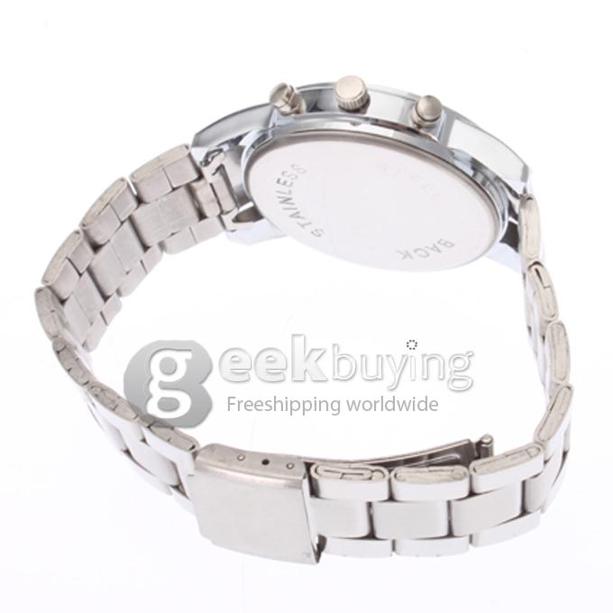 ZHONGYI Alloy Analog Quartz Business Men's Watch - White