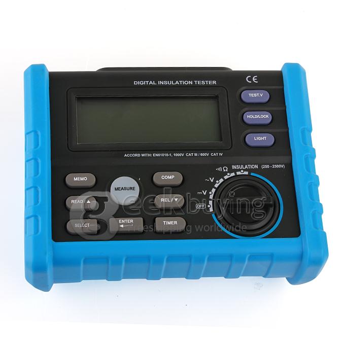 MASTECH AIM02 250V-2500V Digital Insulation Resistance Tester