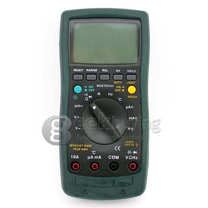 MASTECH MS8226 Data hold RS232C DMM Digital Multimeter DIGITAL MULTIMETERS