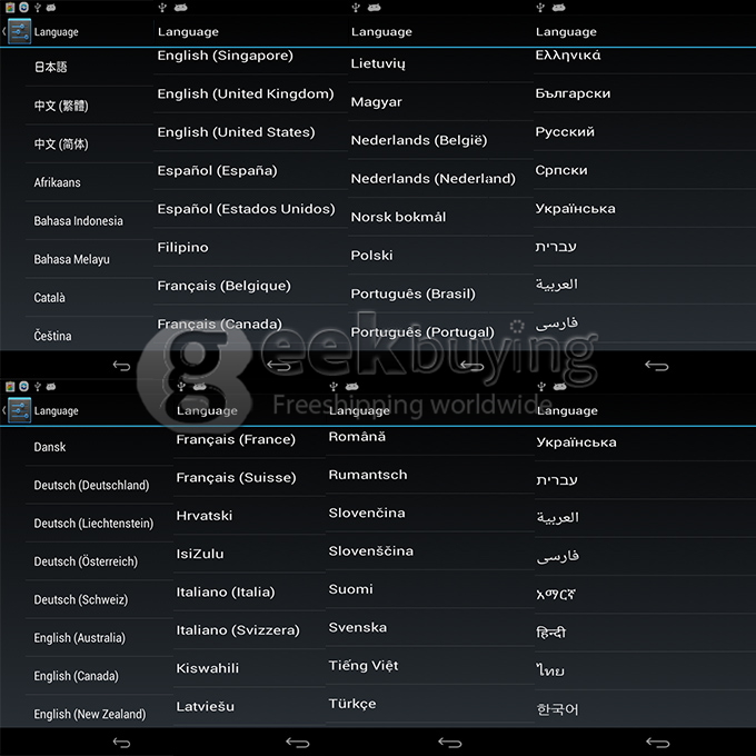 JXD S7800B 2GB/16GB RK3188 7 inch Android Game Tablet PC GamePad Android 4.2 Quad Core Handheld Game Console IPS Capacitive Touch Screen 1280*800 for Paypal