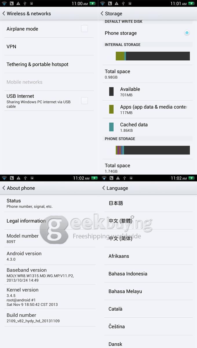Mpai 809T 5.0inch IPS HD Screen Corning II Gorilla glass Ultrathin Quad core MTK6582 1.3GHz 8.0MP Android 4.2 1GB+4GB NFC/OTG/Air Gesture with 3G/GPS-Yellow