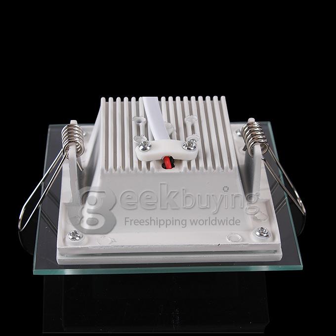 JOYDA-BL06F-WH 10*2835SMD 590LM 3000K 6W Warm White Square LED Panel Light with Aluminium Frame(AC 85-265V)