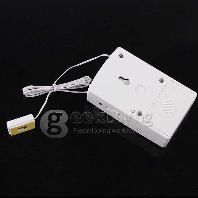 120dB Wired Anti-Theft Exhibit Alarm Security with One Sensor for Cell Phone Camera Laptop MP5 - White