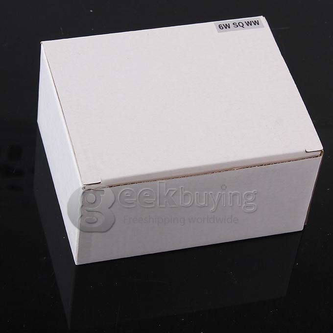 JOYDA-BL06F-WH 10*2835SMD 590LM 3000K 6W Warm White Square LED Panel Light with Aluminium Frame(AC 85-265V)