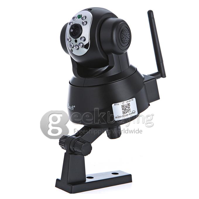 Indoor EasyN F3-M166 Two Way Audio PTZ 300K Pixels P2P Motion-JPEG Format PnP Wireless IP Camera for iPhone and Android Phone PC