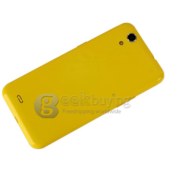 Mpai 809T 5.0inch IPS HD Screen Corning II Gorilla glass Ultrathin Quad core MTK6582 1.3GHz 8.0MP Android 4.2 1GB+4GB NFC/OTG/Air Gesture with 3G/GPS-Yellow