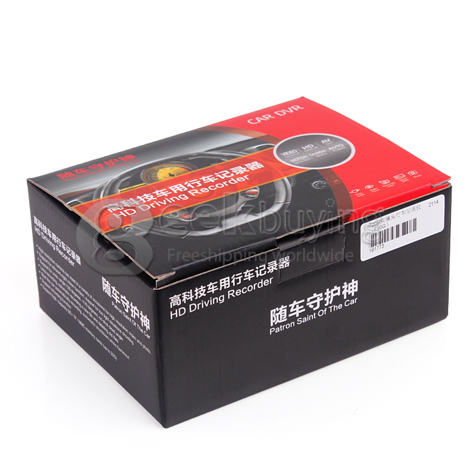 Car DVR Camera New F90G H.264 Full HD 1280x720P 30FPS 2.7Inch Dual Lens G-Sensor GPS Video Recorder