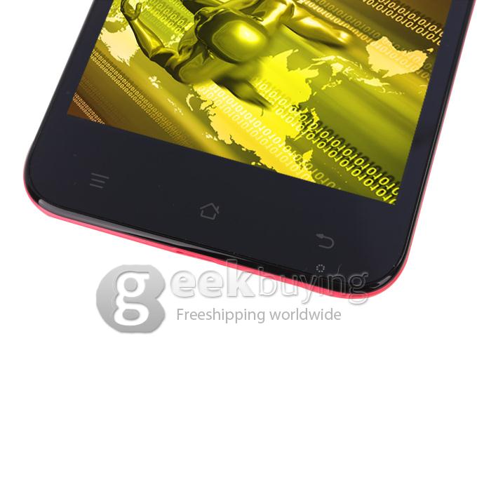 Mpai 809T 5.0inch IPS HD Screen Corning II Gorilla glass Ultrathin Quad core MTK6582 1.3GHz 8.0MP Android 4.2 1GB+4GB NFC/OTG/Air Gesture with 3G/GPS - Pink