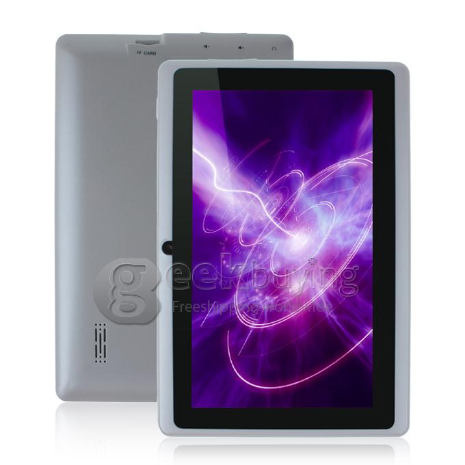Q88pro Allwinner A23 1.2GHz 7 inch Tablet PC Android 4.2 Dual Core Capacitive Touch Screen 800*480 512MB/4GB - White