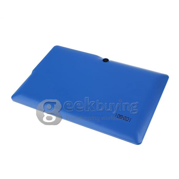 Q88pro Allwinner A23 Dual Core 7 Inch Android 4.2 OS Tablet PC 512MB RAM 4GB ROM Capacitive Touch Screen 800*480 - Blue
