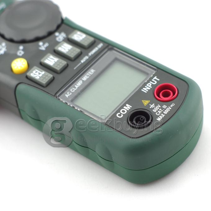 MASTECH MS2008A Mini Digital Display Clamp Meter For AC/DC Current Voltage Tester