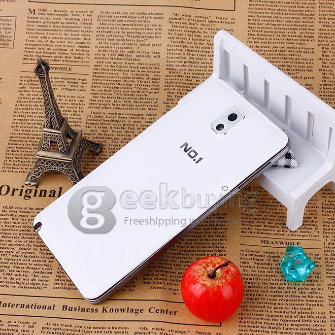 NO.1 N3 5.7Inch IPS HD Screen MTK6589 Quad Core 1.5GHz 1GB+8GB 12.6MP Camera Android 4.2 Air gesture/Eye induction/OTG/write with 3G/GPS - White