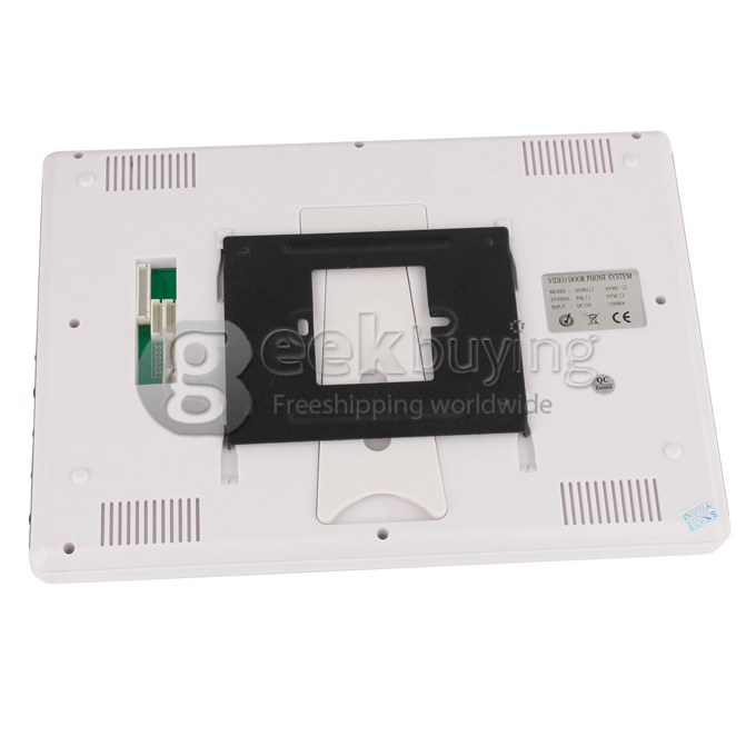 SY901MJ11 9' Video Door Phone Doorbell Intercom Kit, with SD Card Picture Record,Taking Photo (1 Camera To 1 Monitor)