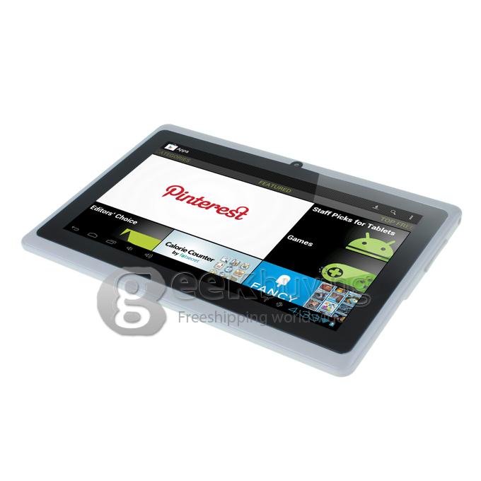 Q88pro Allwinner A23 1.2GHz 7 inch Tablet PC Android 4.2 Dual Core Capacitive Touch Screen 800*480 512MB/4GB - White