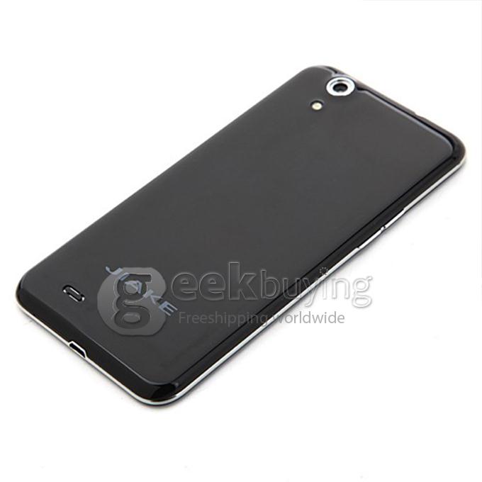 JIAKE JK10 MTK6582 Quad Core 1.3GHz 5.0Inch Gorilla Glass OGS Screen Android4.2 1GB+4GB NFC/OTG/3G/GPS Smartphone - Black