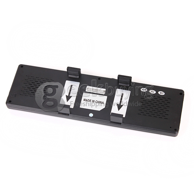 GPS Navigation Device IGO Map 4.3 Inch WIN CE 5.0 Bluetooth 6 inch Rearview Mirror Navigation - Europe Map