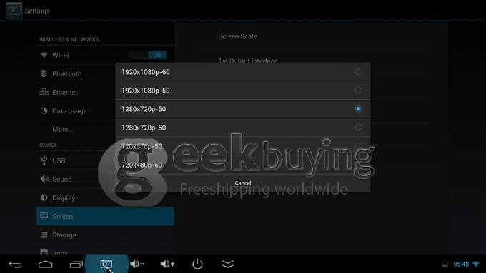 CS918 TV BOX RK3188T Bluetooth V4.0 External Wifi Antenna Ethernet Port Android 4.2 OS - Black