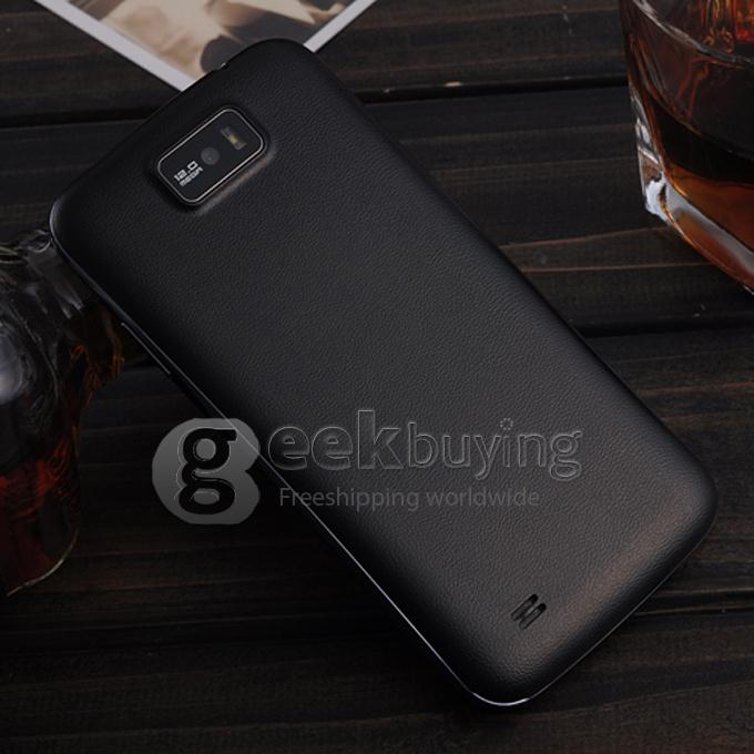 W500 5.0inch IPS FWVGA Capacitive Screen MTK6582 Quad Core 1.3GHz Smartphone 512MB/4GB 5.0MP Camera Android4.2 3G/GPS - Black