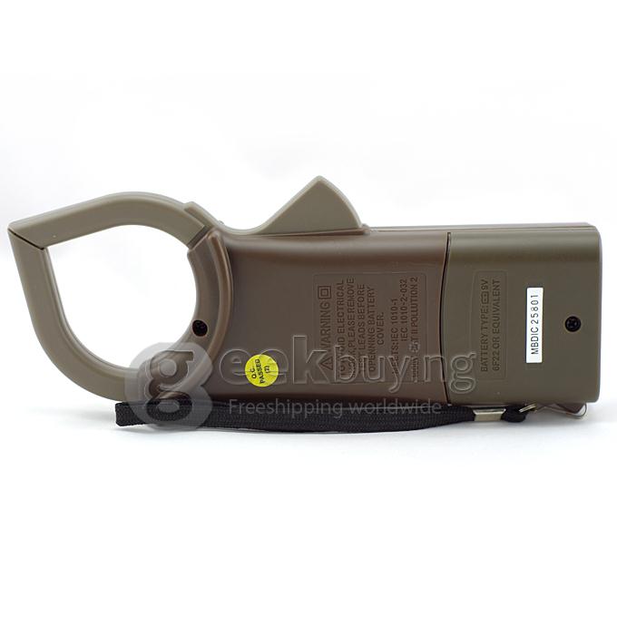 MASTECH M266F Digital AC Clamp Meter AC Current Resistance Tester Detector with Diode Check