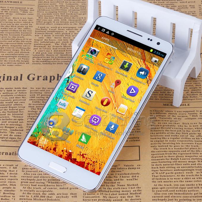 Star N8000 5.5Inch IPS QHD Screen MTK6582 Quad Core 1.3GHz SmartPhone 1GB/4GB 8.0MP Camera Android 4.2 3G/GPS/Air Gesture - White