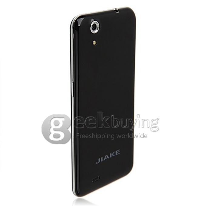 JIAKE JK10 MTK6582 Quad Core 1.3GHz 5.0Inch Gorilla Glass OGS Screen Android4.2 1GB+4GB NFC/OTG/3G/GPS Smartphone - Black