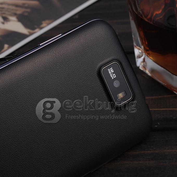 W500 5.0inch IPS FWVGA Capacitive Screen MTK6582 Quad Core 1.3GHz Smartphone 512MB/4GB 5.0MP Camera Android4.2 3G/GPS - Black