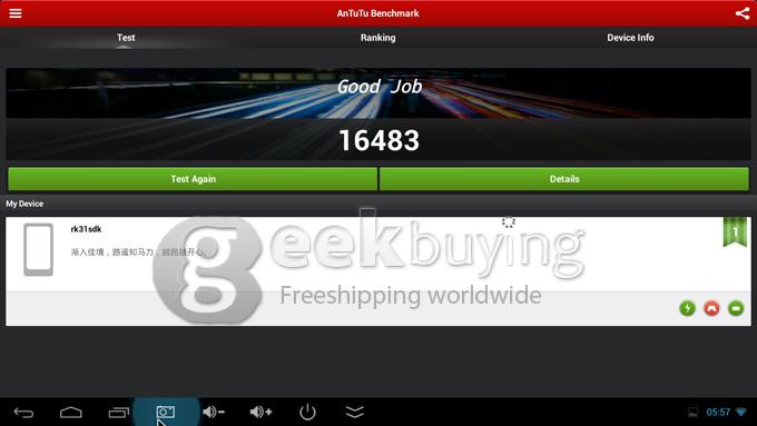 CS918 TV BOX RK3188T Bluetooth V4.0 External Wifi Antenna Ethernet Port Android 4.2 OS - Black