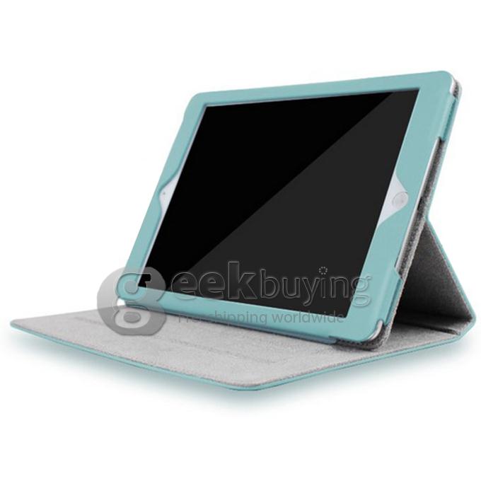 Magic Girl Pattern Ultrathin Leather Case Cover Stand Holder for Retina iPad Mini/iPad Mini 2 - Green