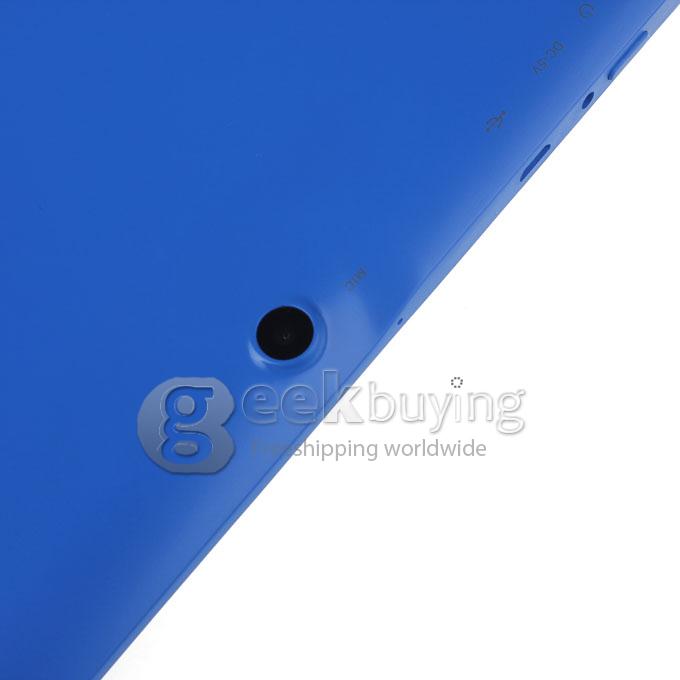 Q88pro Allwinner A23 Dual Core 7 Inch Android 4.2 OS Tablet PC 512MB RAM 4GB ROM Capacitive Touch Screen 800*480 - Blue