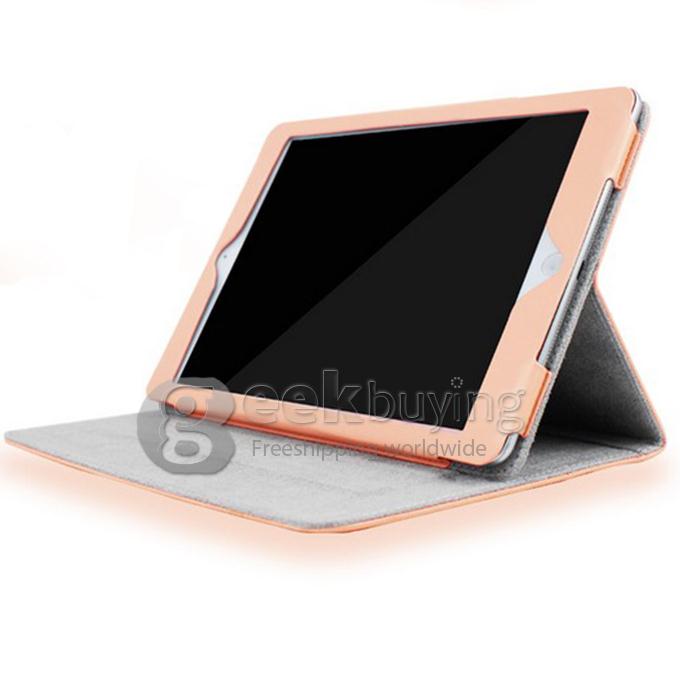 Magic Girl Pattern Ultrathin Leather Case Cover Stand Holder for Retina iPad Mini/iPad Mini 2 - Pink