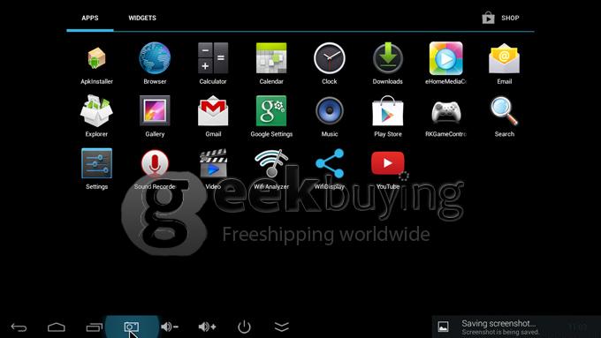 CS918 TV BOX RK3188T Bluetooth V4.0 External Wifi Antenna Ethernet Port Android 4.2 OS - Black