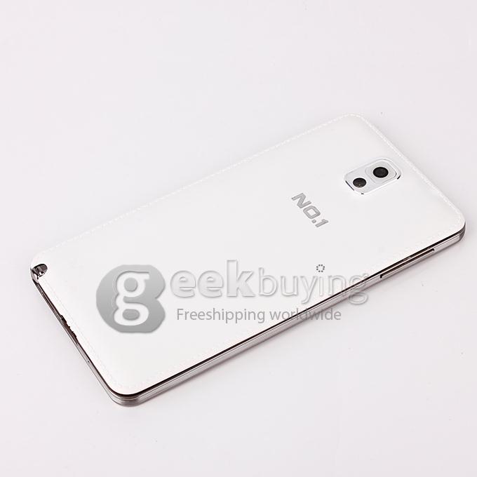 NO.1 N3 5.7Inch IPS HD Screen MTK6589 Quad Core 1.5GHz 1GB+8GB 12.6MP Camera Android 4.2 Air gesture/Eye induction/OTG/write with 3G/GPS - White