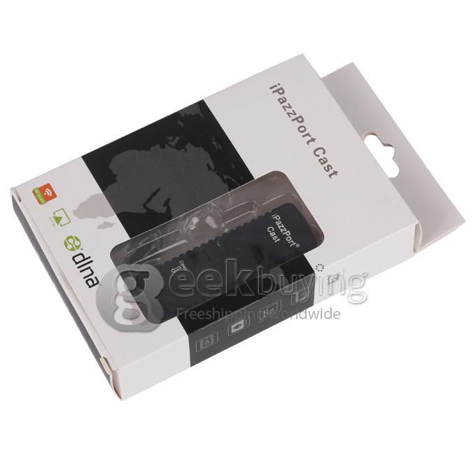 iPazzPort Cast Miracast dongle with DLNA&Airplay Mini USB Android OS - Black