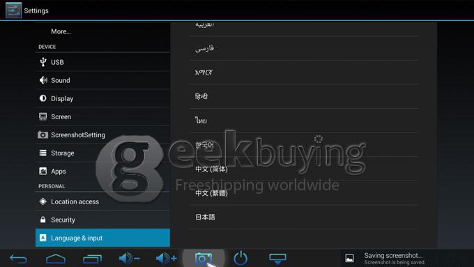 CS918 TV BOX RK3188T Bluetooth V4.0 External Wifi Antenna Ethernet Port Android 4.2 OS - Black