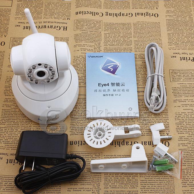 Indoor Vstarcam T7837WIP Two Way Audio H.264 PTZ 1280*720P 1.0 Mega Pixel P2P Wireless IR-CUT IP Camera with Motion Detection
