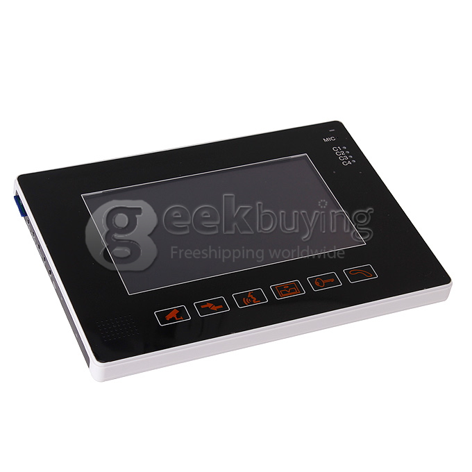 SY901MJ11 9' Video Door Phone Doorbell Intercom Kit, with SD Card Picture Record,Taking Photo (1 Camera To 1 Monitor)