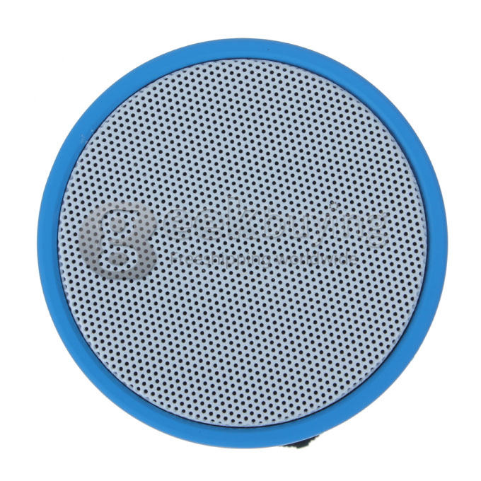 Fashion Portable Rechargeable Wireless Bluetooth 4.0+EDR Portable Mini Speaker with Mic TF for Phone/Mp3/PC - Blue